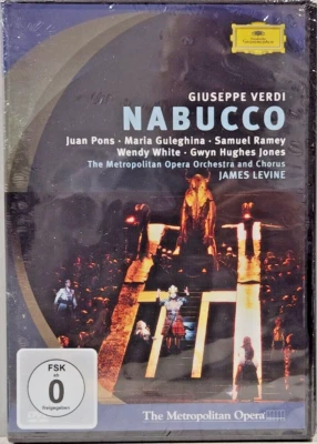 VERDI "NABUCCO" - Juan Pons, Maria Guleghina, Samuel Ramey, James Levine-NEW DVD - Image 1 of 2