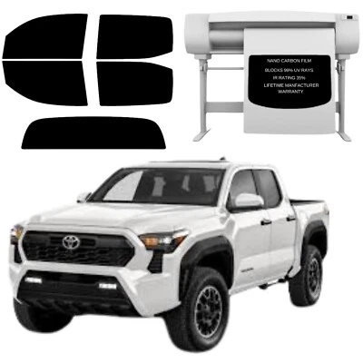 Precut Tint Kit Nano Carbon Film for Toyota Tundra 2024 All Sides and Back Glass - Image 1 of 4