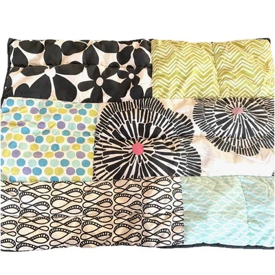 Funda de Almohada Edredón Pottery Barn Teen PB Teen Patchwork Tamaño Estándar Floral Retro Foto 1 de 4