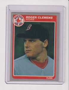 Fleer #155 Roger Clemens RC 1985 en estado casi nuevo - Boston Red Sox - Imagen 1 de 1