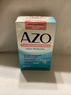 Probiótico diario Azo Complete Femenino Balance 30 cápsulas caducidad 11/26 Foto 1 de 4