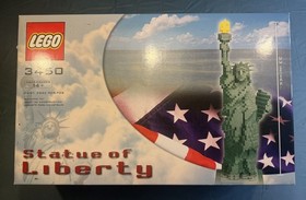 LEGO Statue of Liberty (3450) Large Figure w/ Manual and Box Rare