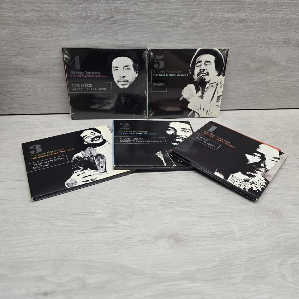 Smokey Robinson - The Solo Albums Vol. 1-5 Limited Edition Hip-o Select Series  - Image 1 of 4