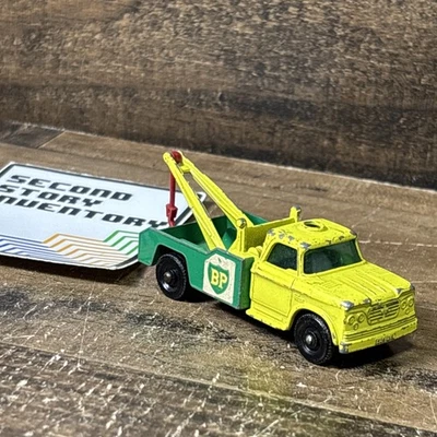 Vintage Lesney Matchbox  No 13 Dodge Wreck Truck BP Tow Truck Diecast - Image 1 of 4