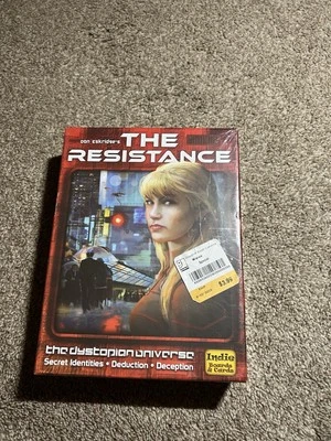 The Resistance Deduction Game Indie Boards & Cards Eskridge 2012 - NEW - Image 1 of 4