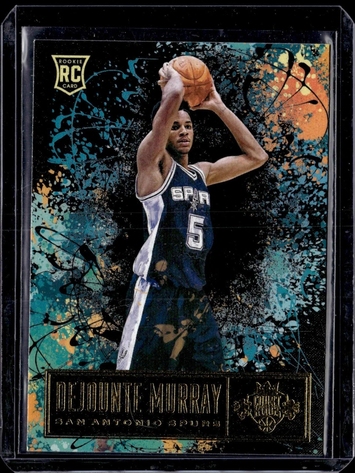 Dejounte Murray 2016-17 Panini Court Kings #124 San Antonio Spurs - Image 1 of 2
