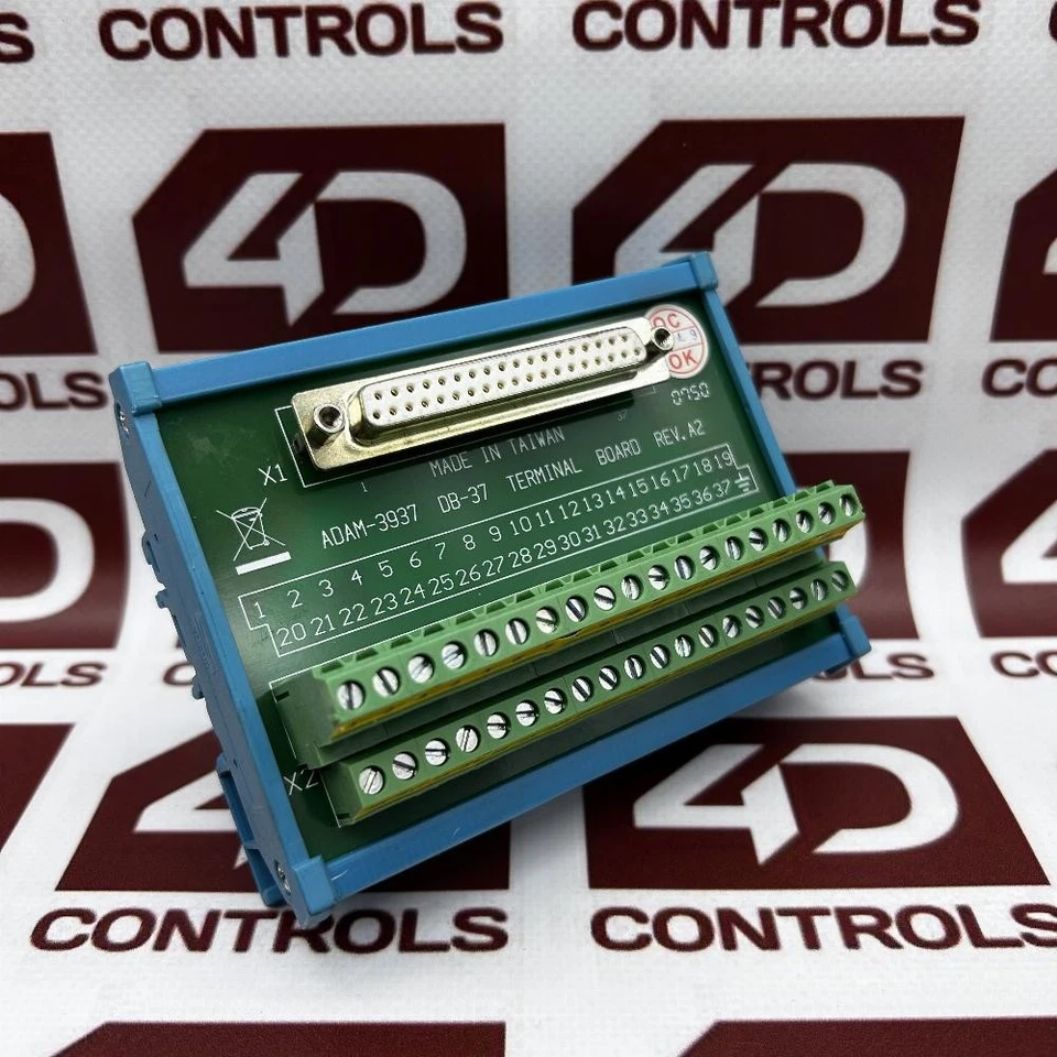 ADAM-3937 | Advantech | Interface Module, Din Rail, Wiring Board, Used (UPP) - Image 1 of 1