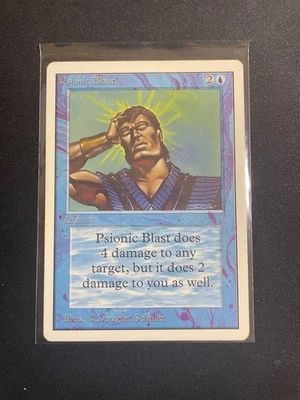 MtG X1 Psionic Blast Unlimited Magic the Gathering MO - Image 1 of 2