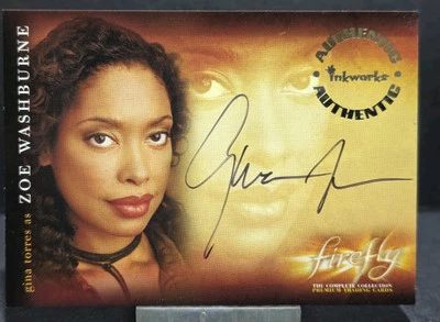 2006 Firefly: The Complete Collection Gina Torres as Zoe Washburne Auto A-2 - Image 1 of 4