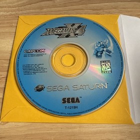 Mega Man X4 Sega Saturn 1997 Disc Only Authentic Tested Working