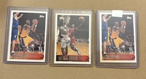 1996-97 Topps NBA at 50 (2) Kobe Bryant #138 Rookie Cards + Michael Jordan #139 - Bild 1 von 7