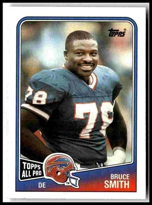 1988 Topps #227 Bruce Smith - Image 1 of 2