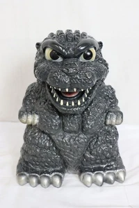 Godzilla figure Big(jumbo) coin box Piggy bank kaiju toho vintage from JP - Picture 1 of 11