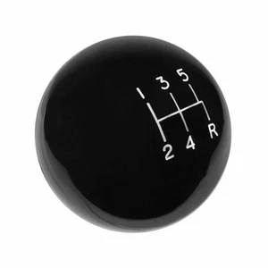 Hurst Shift Knob - Black 5 Speed M12x1.75 Threads - 1630114 - Picture 1 of 3
