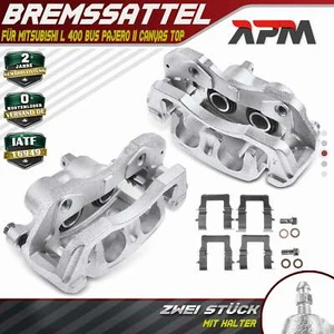 2x Pinza Freno con Supporto Anteriore Sinistra Destra per Mitsubishi L 400 L200 - Bild 1 von 7