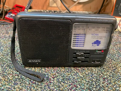 Jensen MR-600 AM/FM/WB Radio AM/FM/WB Radio Receier with NOAA Storm Alert Siren - Image 1 of 4