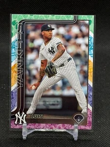 2025 Topps EASTER PASTEL FOIL Luis Gil #321 - New York Yankees - Picture 1 of 2