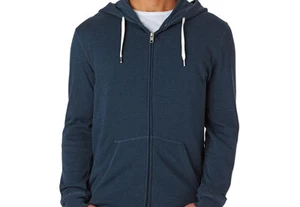 Capucha con cremallera Quiksilver Major (S) azul marino - Imagen 1 de 1