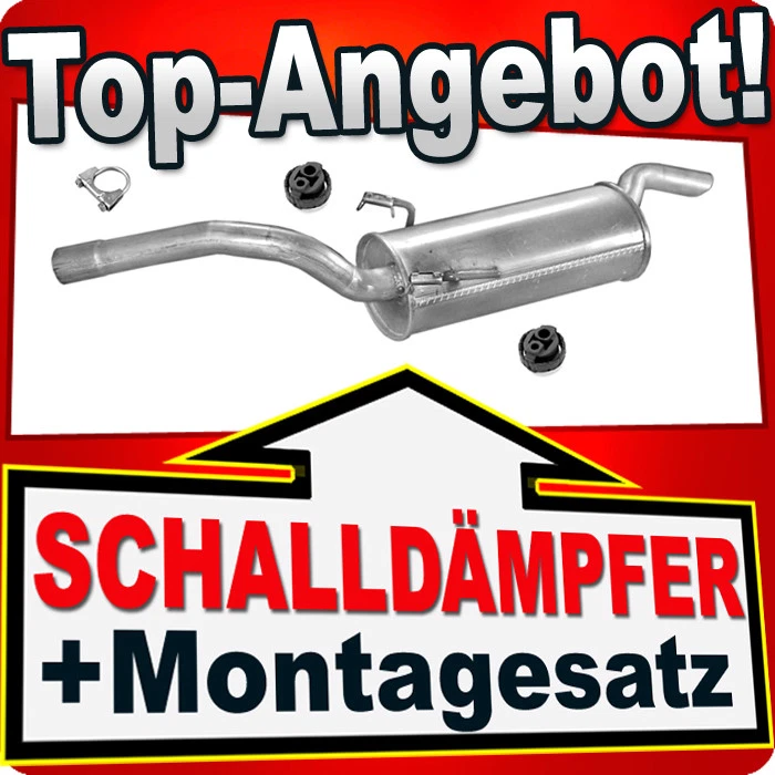 Silencieux d'échappement pour CITROEN JUMPY FIAT SCUDO PEUGEOT EXPERT 1.9D 1.... - Photo 1/1