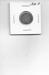 1904-P Moneta Dime Testa "Barbiere" Liberty 90% Argento! #2Q22-12 - Foto 1 di 2