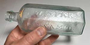 Antica bottiglia GRUDA primi anni 1830 aperta Pontil Dr Wistar's Balsam Philadelphia PA - Foto 1 di 24