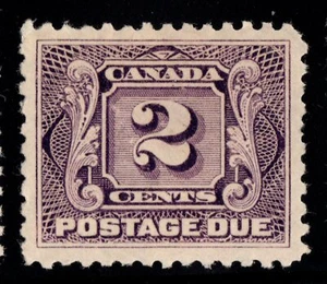   J2 Postage Due Canada mint well centered - Picture 1 of 2