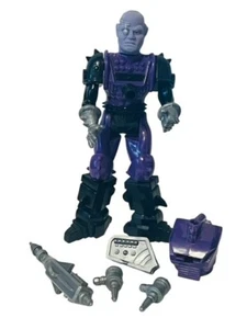 Mantech Remco Negatech Nega Tech COMPLETE Figure Toy 1983 Robot Warrior Purple - Picture 1 of 6