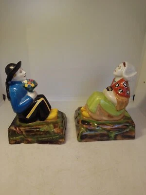 ANCIEN SERRE LIVRES DESVRES DECOR BRETONS - Photo 1/4