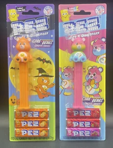 PEZ Edizione Limitata Trucco o Dolce Orso e Cristallo Cheer Bear Set di 2 - Foto 1 di 5