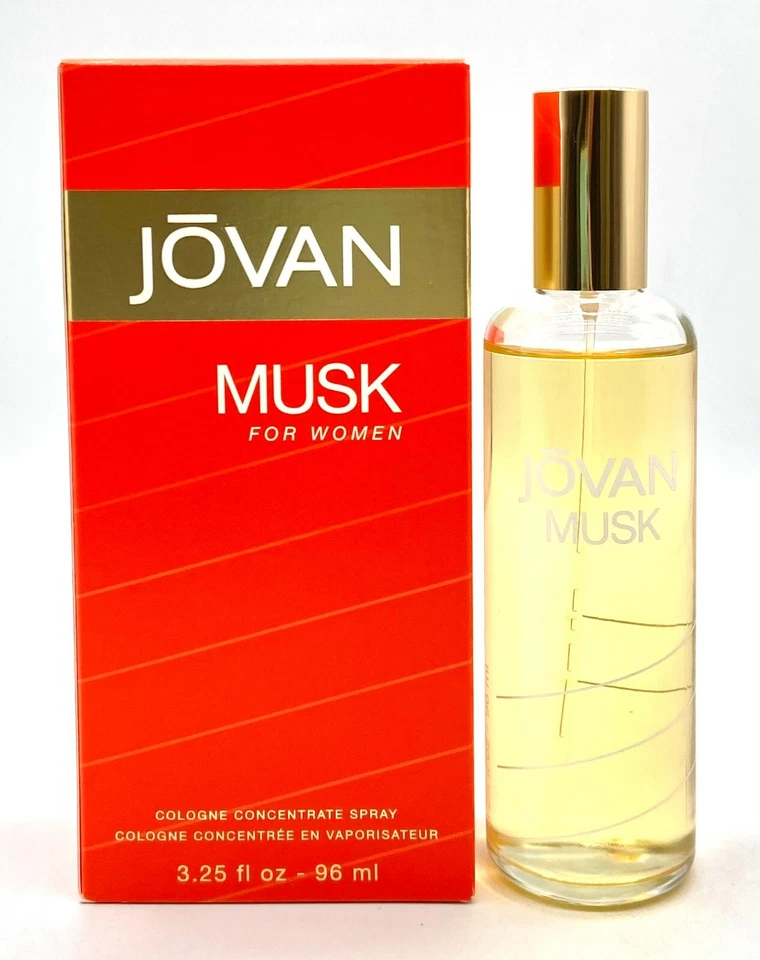 Spray concentrado de colonia Jovan Musk para mujer 3,25 oz nuevo en caja 100 % auténtico Foto 1 de 1