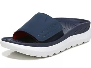 SANDALO VIONIC REJUVENATE RECOVERY Slide Donna 8 Navy Bianco Supporto Arco Nuovo - Foto 1 di 7