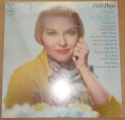 PATTI PAGE - Gentle On My Mind - Columbia CS 9666 SEALED - Image 1 of 2