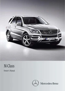 Mercedes-Benz M CLASS W166 (SUV) Car Owners Manual 2011 to Present NEW PRINT - Picture 1 of 2