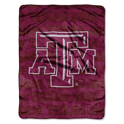Northwest Texas A&M Aggies Micro Raschel Throw 2 Blanket Cover