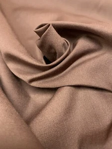 Braun Uni Fester Stoff Polyester Baumwolle 45" Kleid Handwerk Tischdecke Futter - Bild 1 von 2