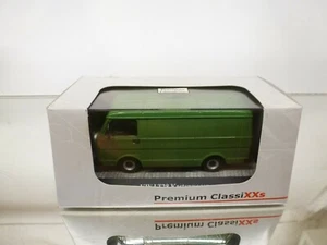 PREMIUM CLASSIXXs 13300 VW VOLKSWAGEN LT28 VAN KASTENWAGEN - GREEN 1:43 - VGIB - Imagen 1 de 7