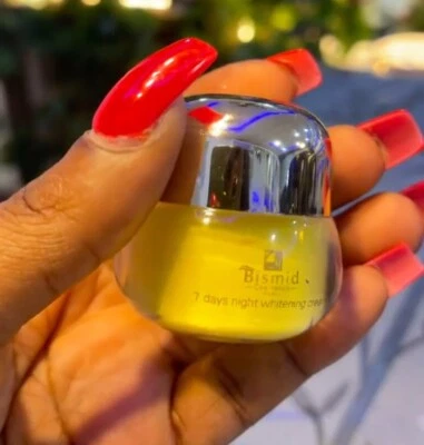 BISMID 7 DAYS NIGHT WHITENING FACE CREAM (ONE PIECE)