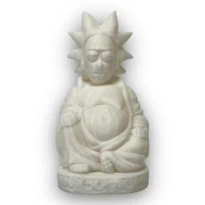 Rick Sanchez Buddha Sculpture Rick and Morty Figure - Picture 1 of 1