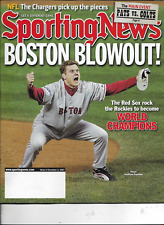 SPORTING NEWS  MAGAZINE----NOVEMBER 15 2007---BOSTON RED SOX COVER