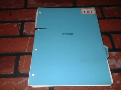GENUINE HONDA VF1000F FACTORY & DEALERS WORKSHOP MANUAL.FREE U.K. POST. - Image 1 of 2