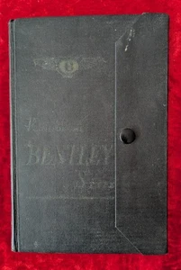 HANDBOOK FOR THE BENTLEY 'S' TYPE, NO. XVII - Bentley Motors - 1931 - Hardback - Imagen 1 de 2