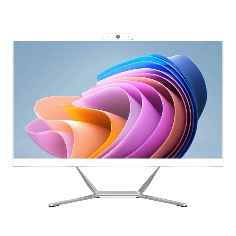 24" All in One PC - Intel i7 - Windows 11 Professional - 16GB RAM - 500GB SSD - Image 1 of 4