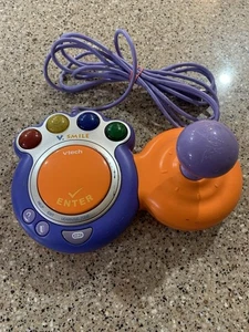 Vtech Vsmile TV Learning System Replacement Wired Controller Orange Model 9100 - Picture 1 of 5
