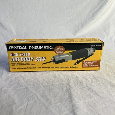 Serra de metal de alta velocidade CENTRAL PNEUMATIC 91753 caixa aberta - Imagem 1 de 4