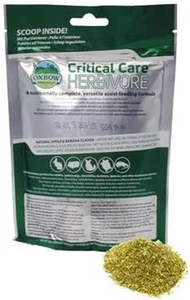 Oxbow Critical Care Erbivoro Banana/Mela | 141G| Alimento Completo per Erbivori - Foto 1 di 12