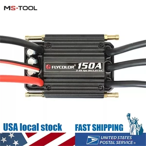 New 150A Brushless ESC 2-6S Waterproof for RC Electric Gasoline Jet Boats PNeAYX - Picture 1 of 11