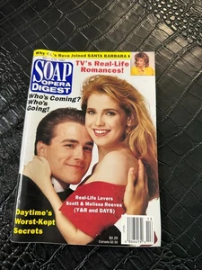 31 de marzo de 1992 - Soap Opera Digest revista de telenovela vintage - Imagen 1 de 1