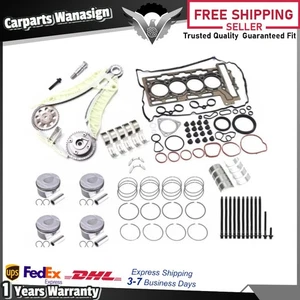 Engine Rebuild Piston Timing Chain Kit For BMW Mini Clubman Convertible R56 1.6L - Picture 1 of 12
