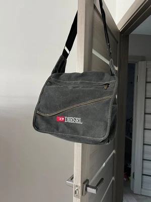 Bolsa carteiro vintage diesel militar exército tiracolo - Imagem 1 de 4