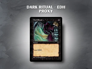 Dark Ritual - Retro - Custom Magic: The Gathering Card - Picture 1 of 8